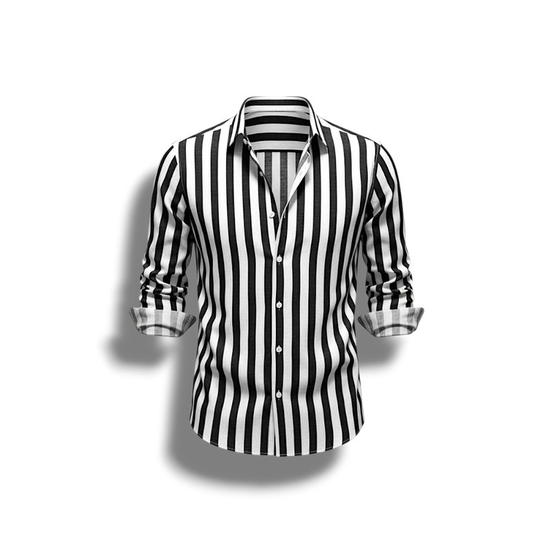 Marcus - Stylish Striped Shirt for Men in Various Colors