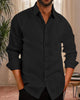 Ned - Stylish Men's Long-Sleeved Shirt for Casual Elegance