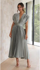 Casimir - Elegant Women's V-neck Sleeveless Dress for Summer Occasions