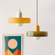 GleaMore - Bauhaus Pendant Light in Stylish Colored Glass