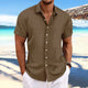Curtis - Comfortable Men’s Shirt with Jacquard Pattern and Breathable Fabric