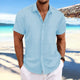 Curtis - Comfortable Men’s Shirt with Jacquard Pattern and Breathable Fabric
