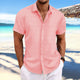 Curtis - Comfortable Men’s Shirt with Jacquard Pattern and Breathable Fabric