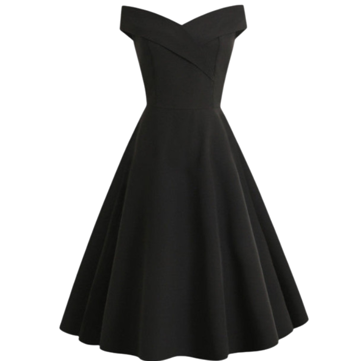 Calissa - Chic Vintage Cocktail Dress for Effortless Elegance