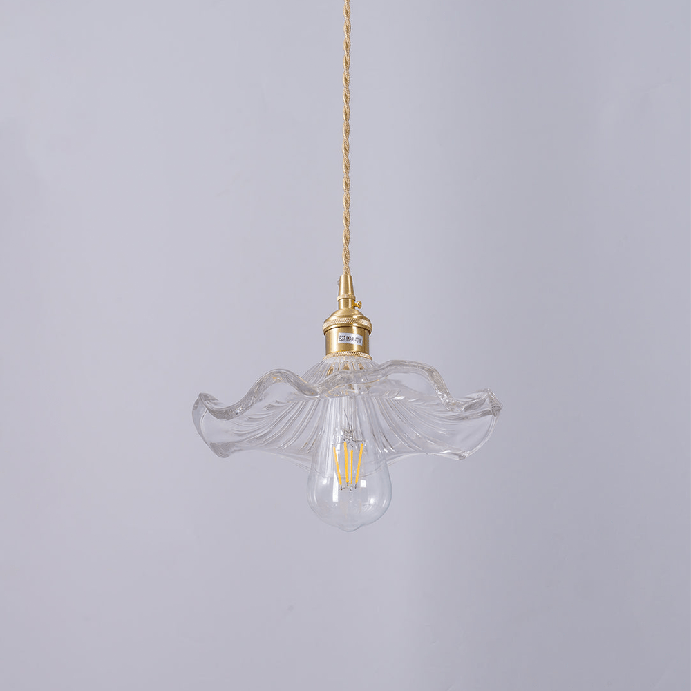 Illuvia - Hibiscus Flower Pendant Light Ambient Glow For Home Decor