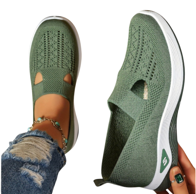 Brinley - Casual Breathable Slip-on Sneakers for Everyday Comfort