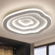 Wallure - Curved Acrylic Ceiling Light LED White Flush Mount Warm