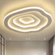 Wallure - Curved Acrylic Ceiling Light LED White Flush Mount Warm