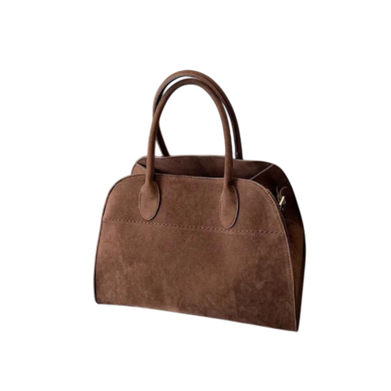 Tessella - Elegant Double Strap Velvet Bag for Stylish Outings