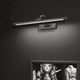 Murora - Edge Minimalist LED Wall Lamp Black White Metal Indoor