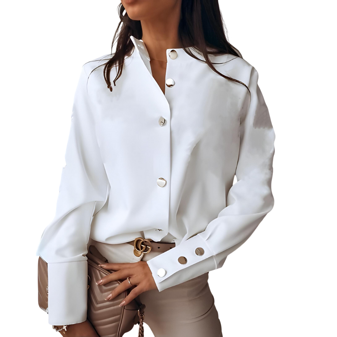 Rosalind - Stylish Women's Button Down Shirt for Casual Elegance