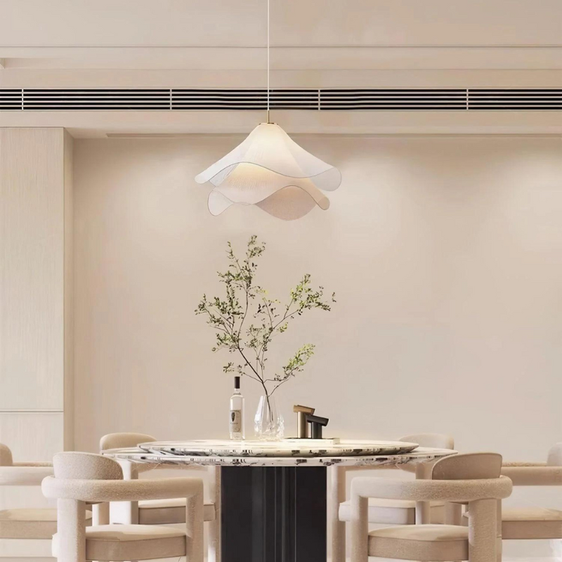 Havendell - Ambient Pendant Lamp With Fluid Shade For Living