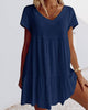 Peony - Casual Women's Summer Dress with Ruffle Detail