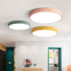 Novora - Luminara Led Ceiling Light Pink Gray Yellow Modern Kids