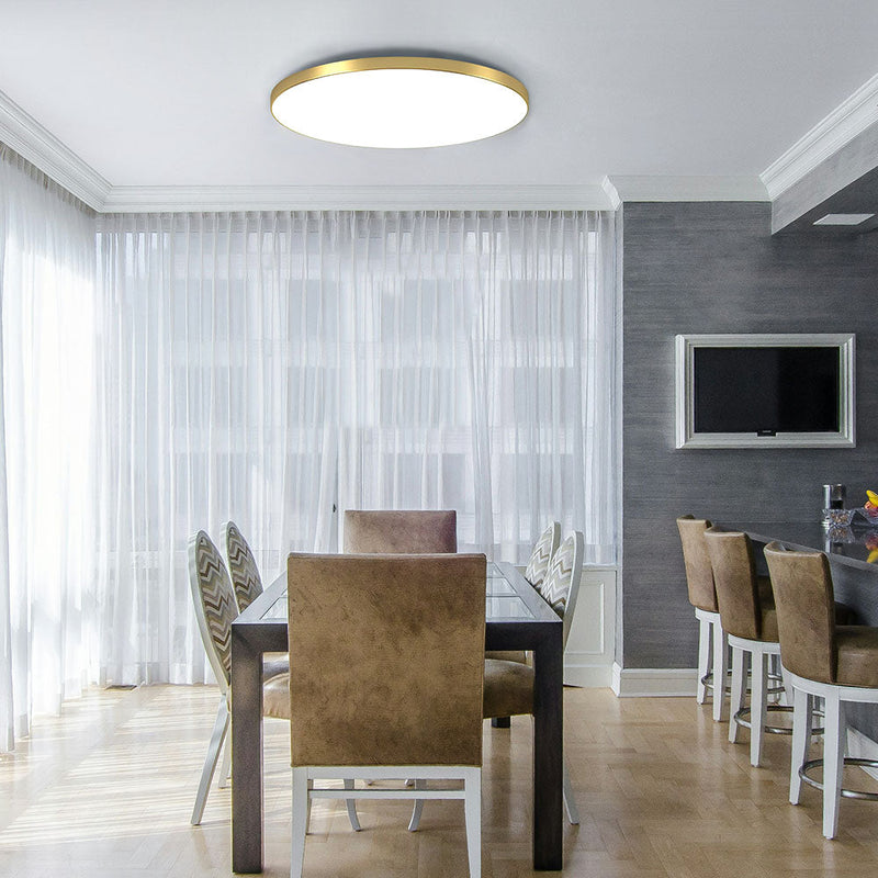 Breevora - Modern Round LED Ceiling Light Flush Mount Fixture