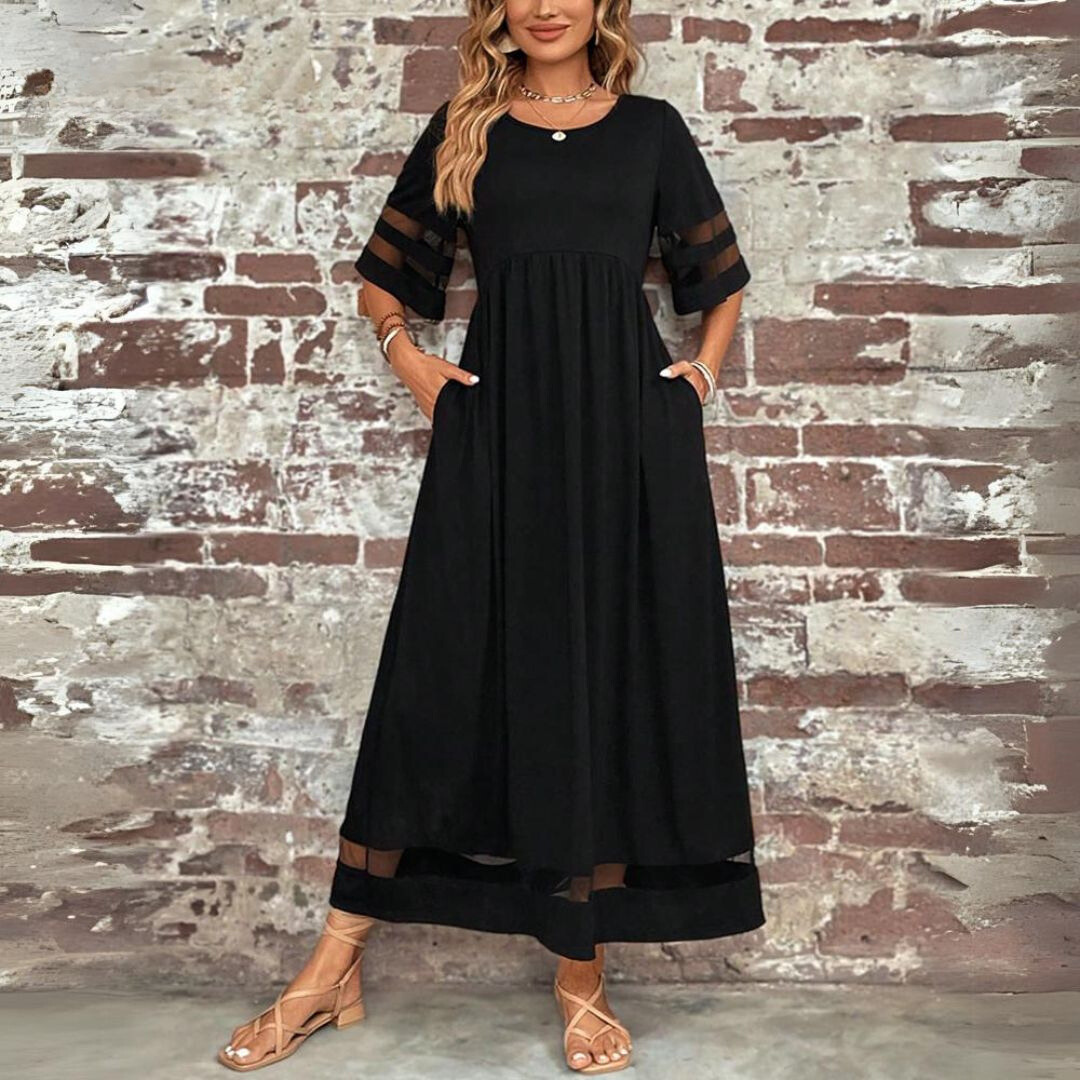 Velvet - Flattering Elegance Dress with Tummy Coverage for Effortless Confidence