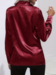 Dora - Elegant Women's Blouse in Luxurious Satin Finish