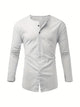 Aidan - Stylish Linen Beach Shirt for Men in Classic Colors