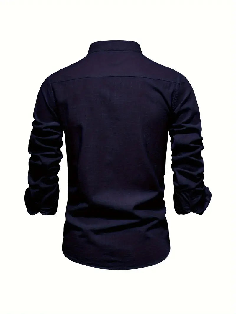 Blake - Stylish Men's Shirt with Buttons for Timeless Comfort