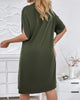 Valerie - Premium V-neck Ruched Dress for Elegant Occasions