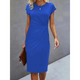 Vicki - Stylish Women's Midi Dress for Professional Occasions
