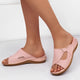 Quinley - Comfortable Orthopedic Leather Sandals with Adjustable Fit