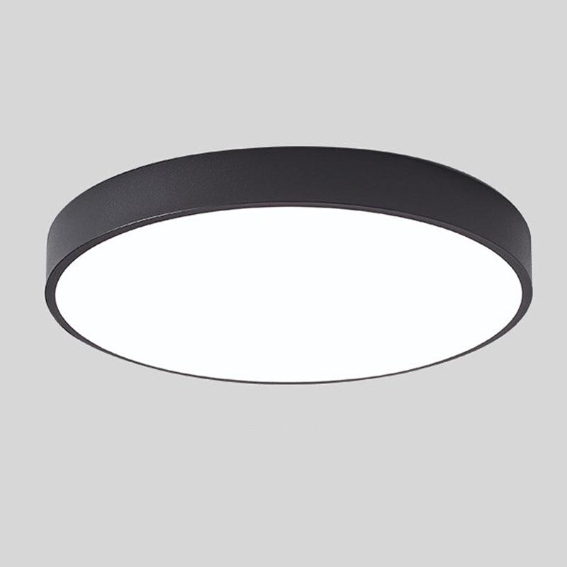 NestGLow - Modern Nordic Wooden Circular Ceiling Light for Elegant Interiors
