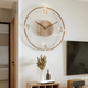 Showerra - Large Acrylic Wood Wall Clock For Living Room Modern