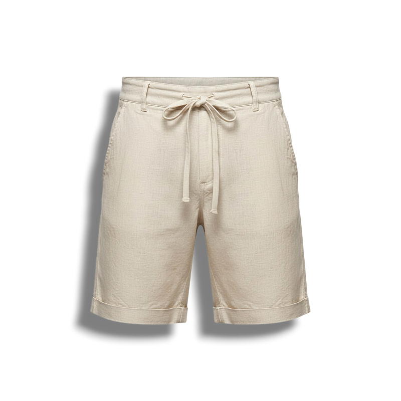 Deirdre - Stylish Men's Linen Shorts for Summer Comfort