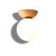 AuraCove - Minimalist Japanese Ceiling Light with Natural Wood Design