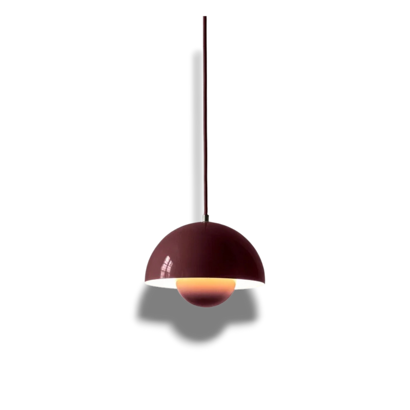 SculptLume - Modern Glazed Pendant Lamp for Elegant Ambiance
