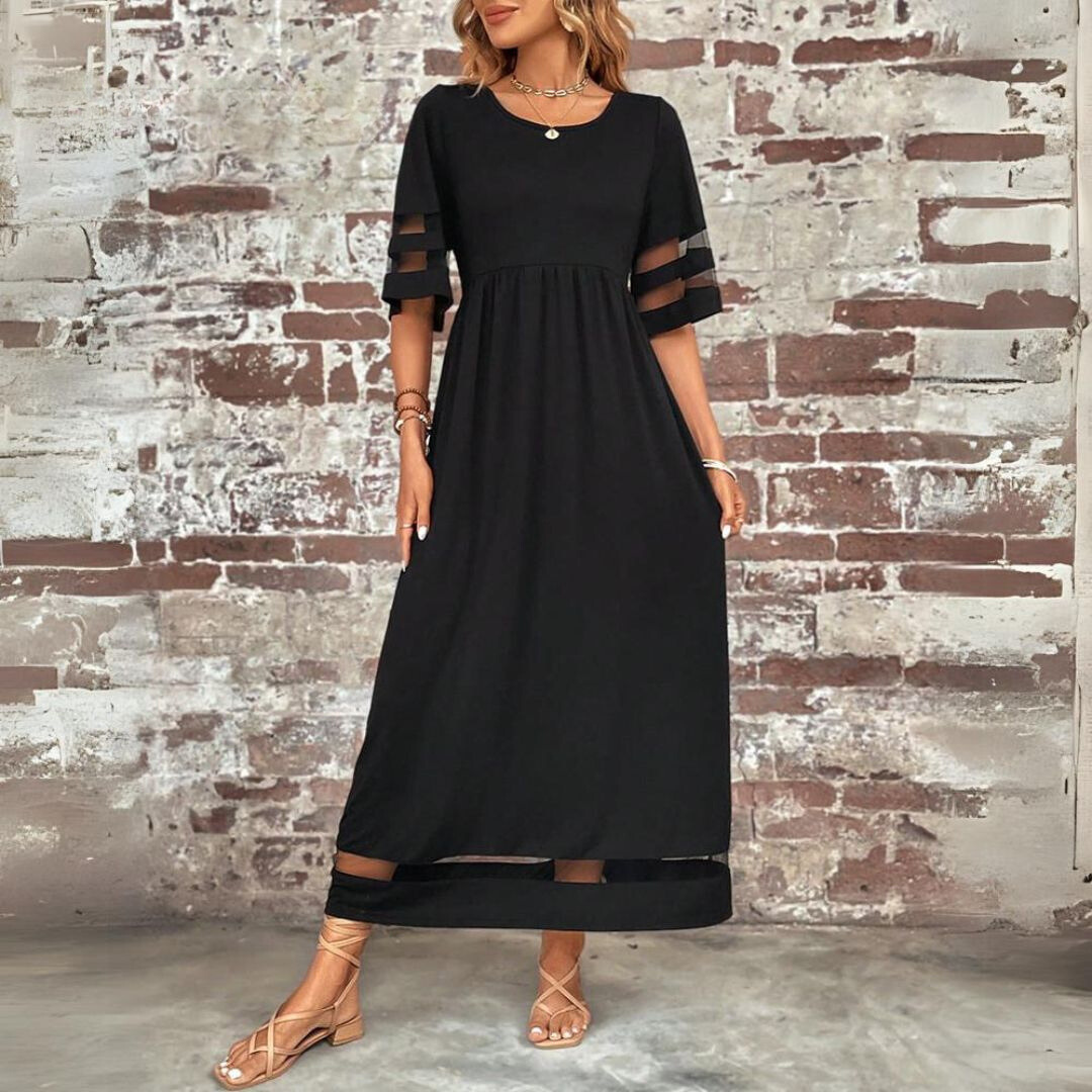Velvet - Flattering Elegance Dress with Tummy Coverage for Effortless Confidence