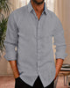 Ned - Stylish Men's Long-Sleeved Shirt for Casual Elegance