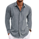 Lowell - Stylish Men's Long-Sleeved Shirt for Comfort and Sophistication
