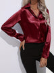 Dora - Elegant Women's Blouse in Luxurious Satin Finish