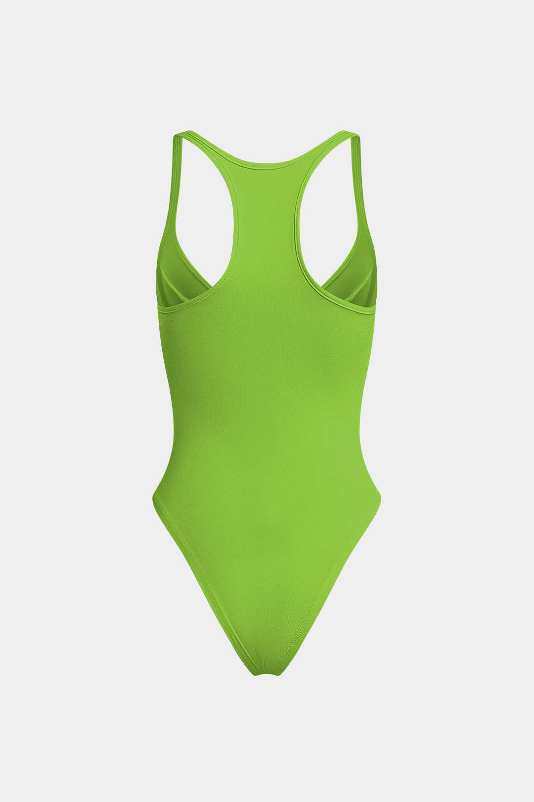 Orla - Basic Solid Deep-V Neck Bustier Bodysuit for Stylish Layering