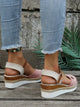 Carlee - chic orthopedic espadrilles with wedge sole