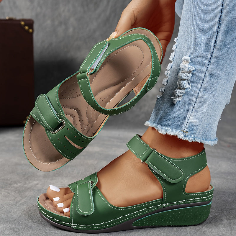 Electra - Women's Orthopedic Comfort Sandals With Straps
