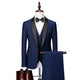 Finnick - Stylish 3-Piece Slim Fit Suit Set for Men in High-Quality Wool