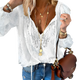 Zelinda - Vintage Women's Boho Blouse for Effortless Elegance
