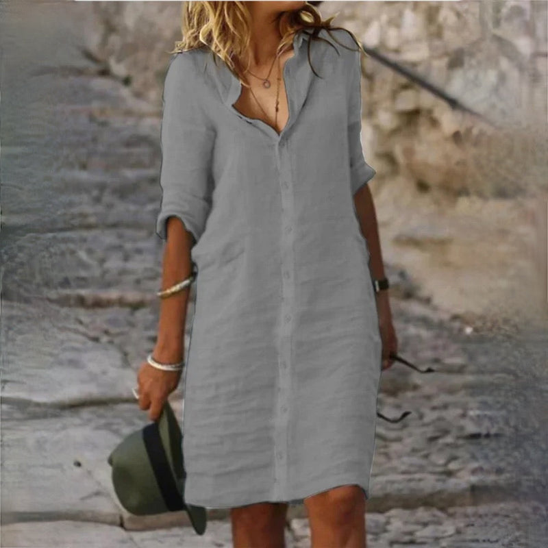 Kayla - Stylish Lightweight Casual Dress with Comfortable Fit