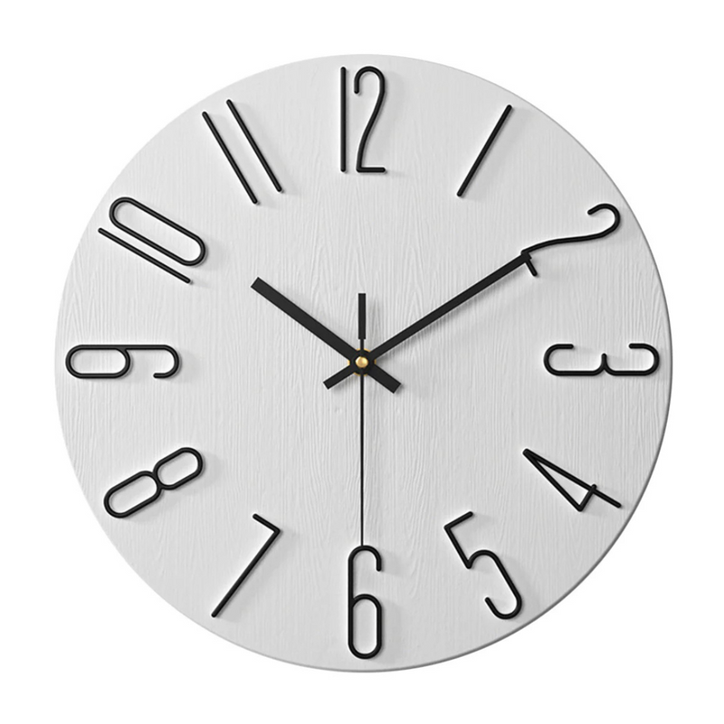 Faucetra - Modern Wall Clock For Living Room Minimalist Design