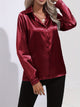Dora - Elegant Women's Blouse in Luxurious Satin Finish