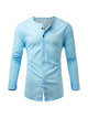 Aidan - Stylish Linen Beach Shirt for Men in Classic Colors