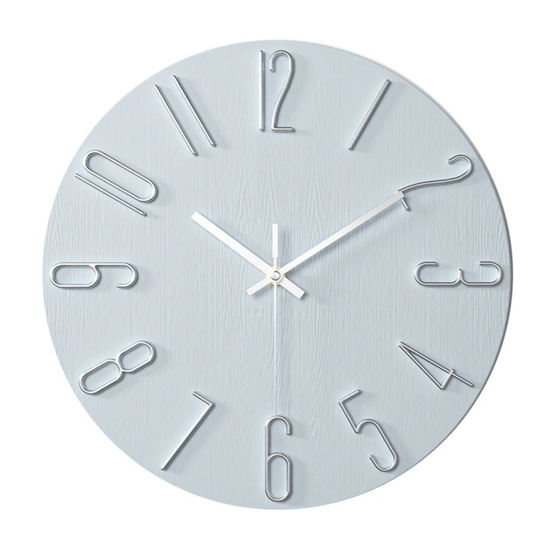 Faucetra - Modern Wall Clock For Living Room Minimalist Design