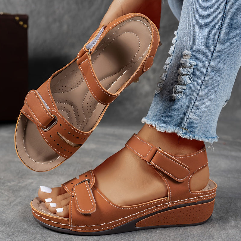 Electra - Women's Orthopedic Comfort Sandals With Straps