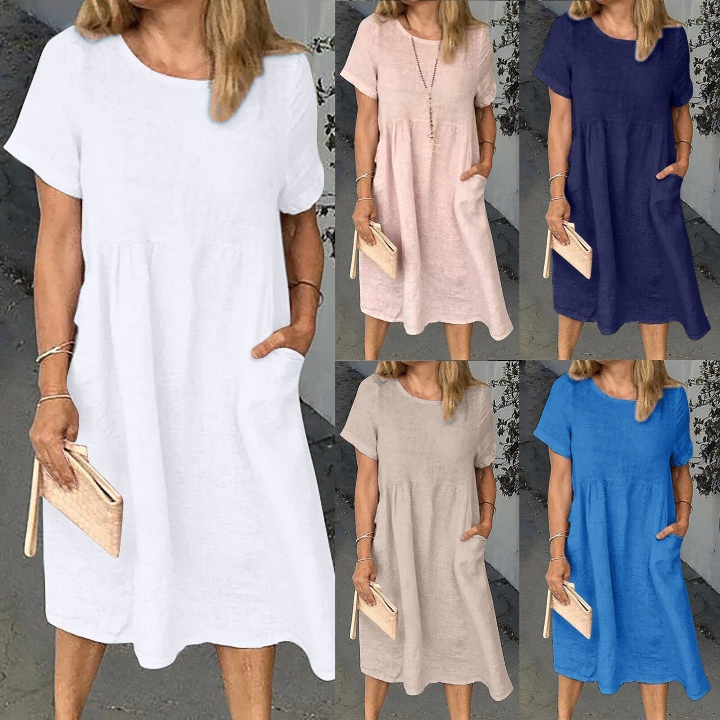 Henrietta - Stylish Women's Colorful Dress for Every Occasion