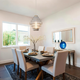 Solarae - Hebes Retro Glass Pendant Lamp Brass Elegant Living Room