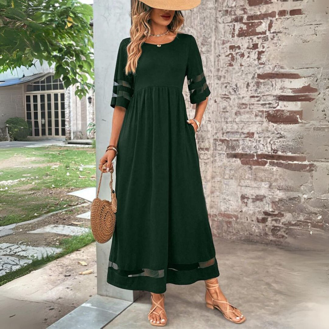 Velvet - Flattering Elegance Dress with Tummy Coverage for Effortless Confidence