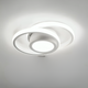 Soapore - Modern LED Ceiling Light - Creative Two Ring Design Fixture